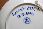 Porcelain plate, d 31 cm