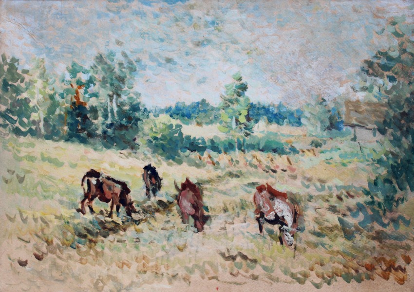 The pasture