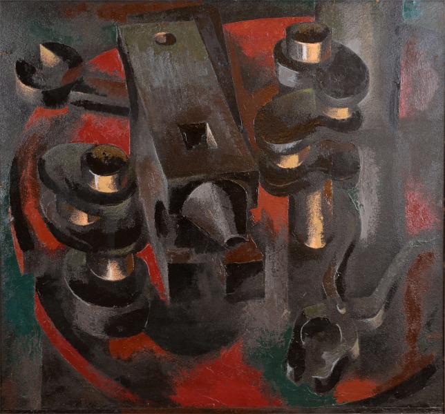 Still life with anvil