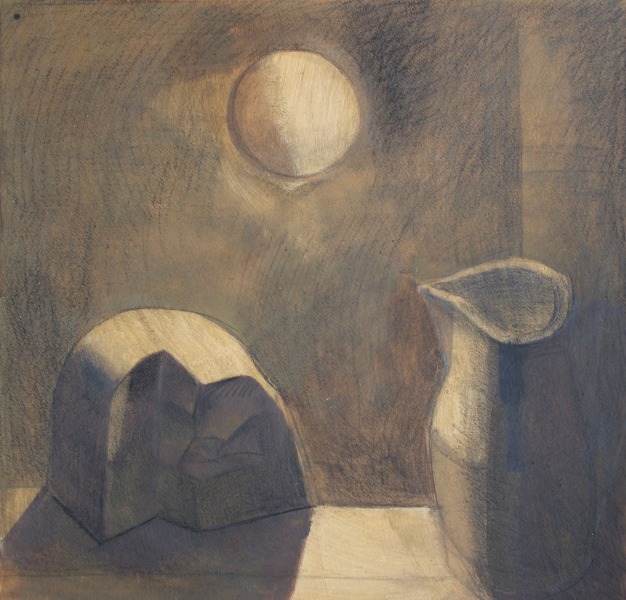 Still life under the full moon
