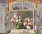 Lilacs in the window