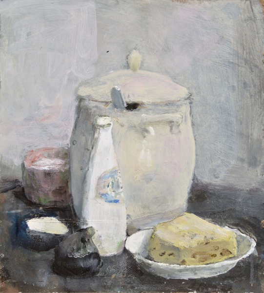 Still life with cheese