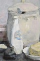 Still life with cheese