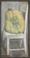 Pumpking on a Chair. 
