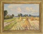 Ainava ar siena gubām