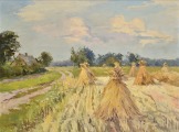 Ainava ar siena gubām