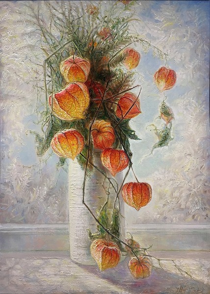 Fizālis ziemā. 