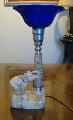 Table lamp with elephant