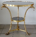 Zeltīta metāla galds, Francija, Luija XIV stilā