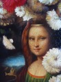 Flowers in honor of Leonardo